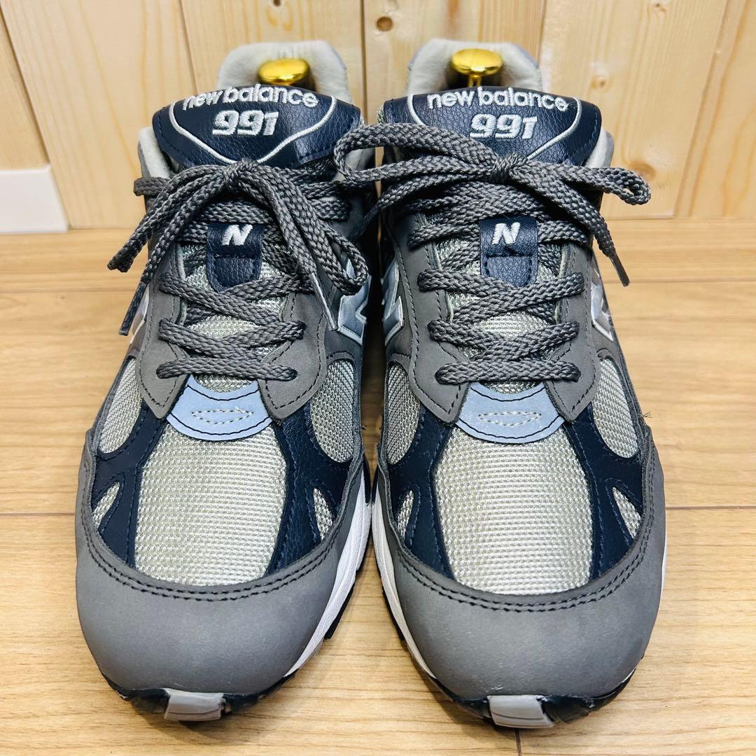 【未使用級】英国製 New Balance M991GNS 26.5cm グレー