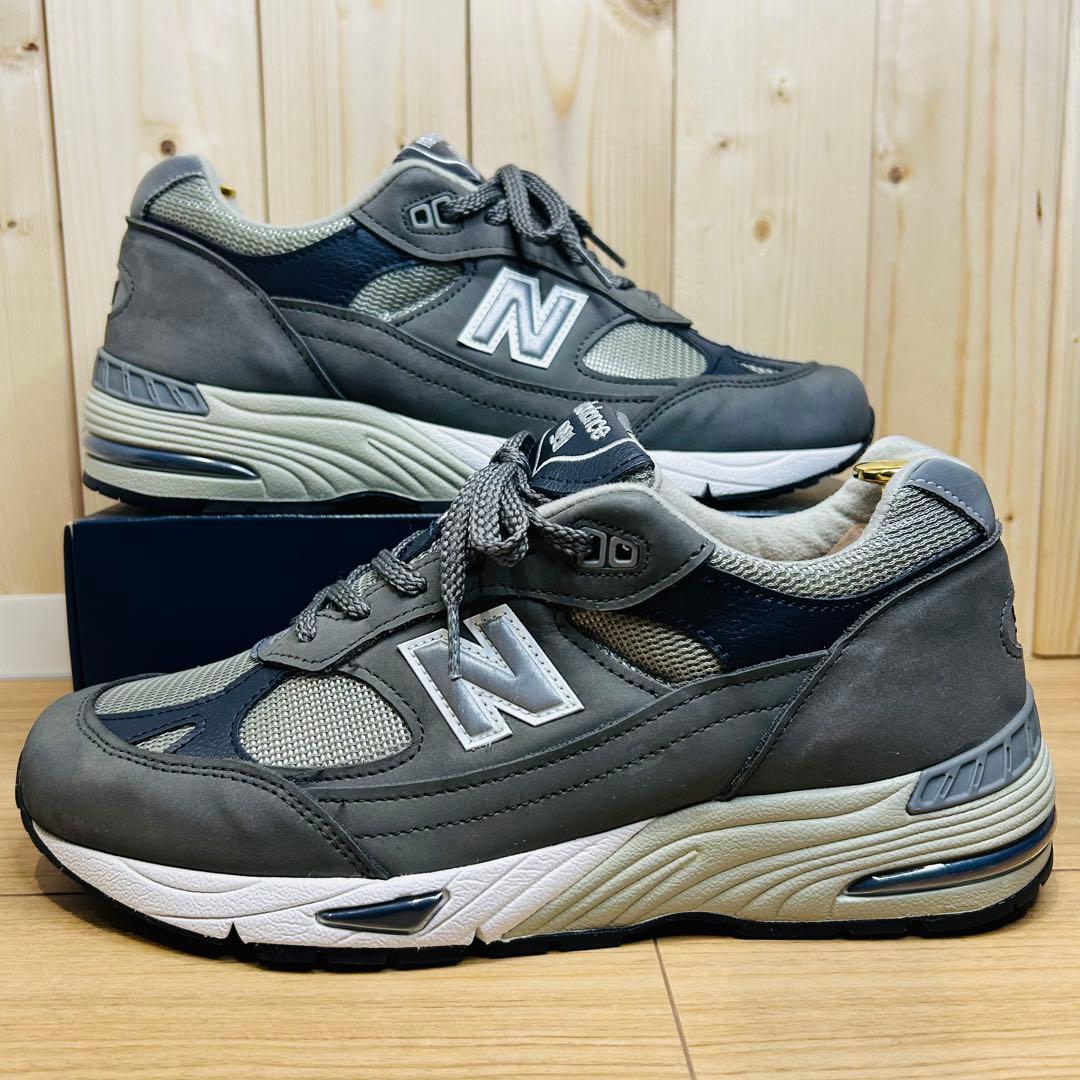【未使用級】英国製 New Balance M991GNS 26.5cm グレー