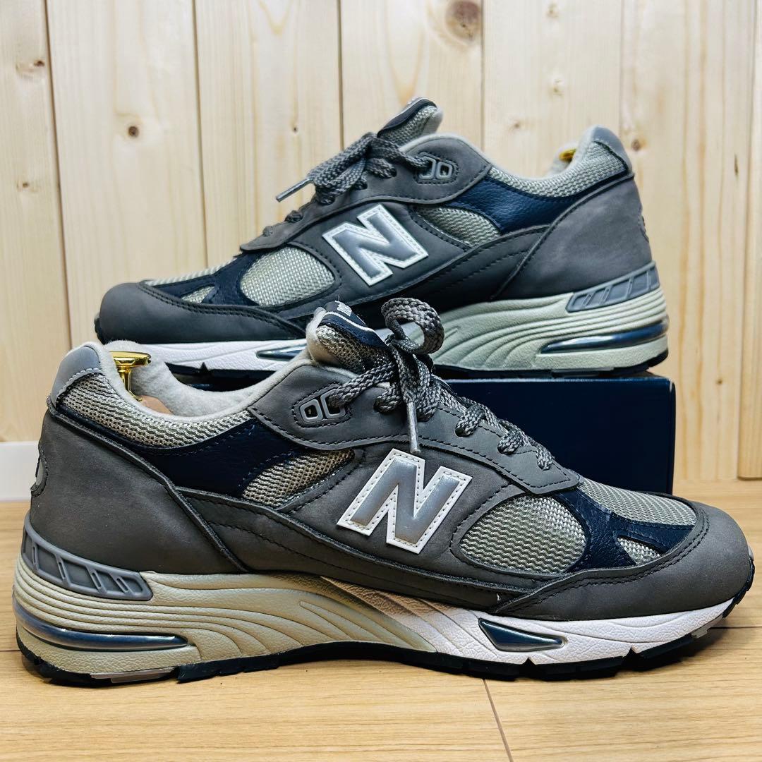 【未使用級】英国製 New Balance M991GNS 26.5cm グレー