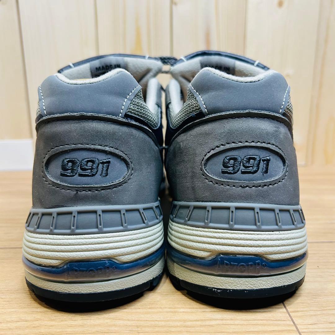 【未使用級】英国製 New Balance M991GNS 26.5cm グレー