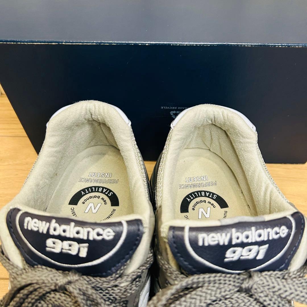 【未使用級】英国製 New Balance M991GNS 26.5cm グレー