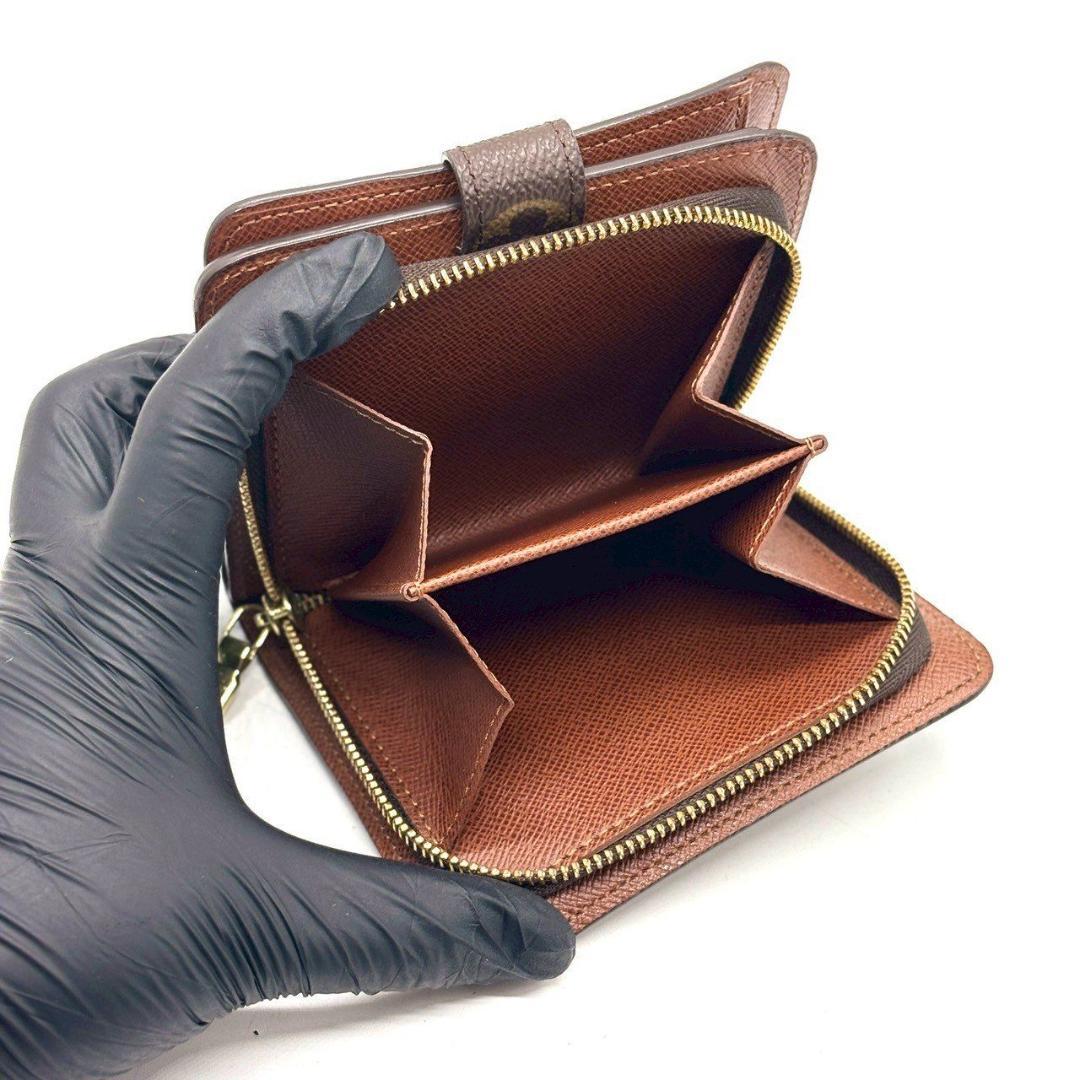 う*☆様 良品✨️　ルイヴィトン 二つ折り財布 モノグラム ラウンドファスナー