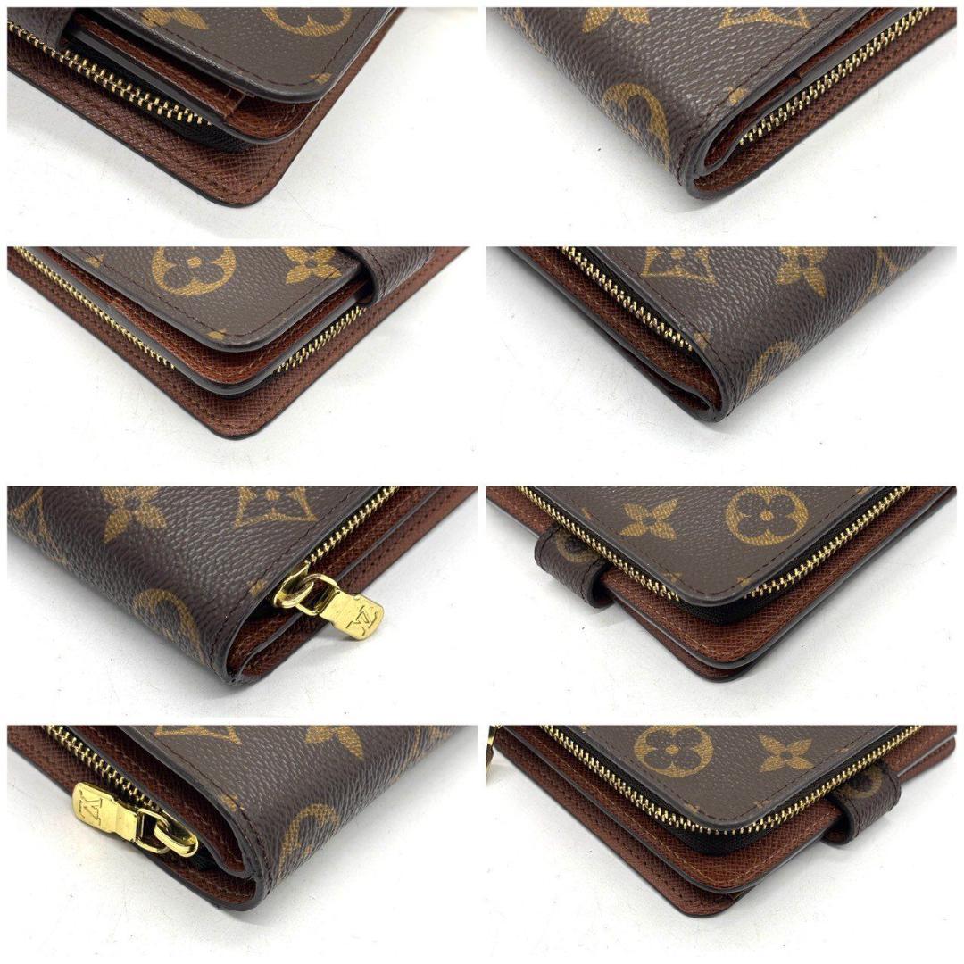 う*☆様 良品✨️　ルイヴィトン 二つ折り財布 モノグラム ラウンドファスナー