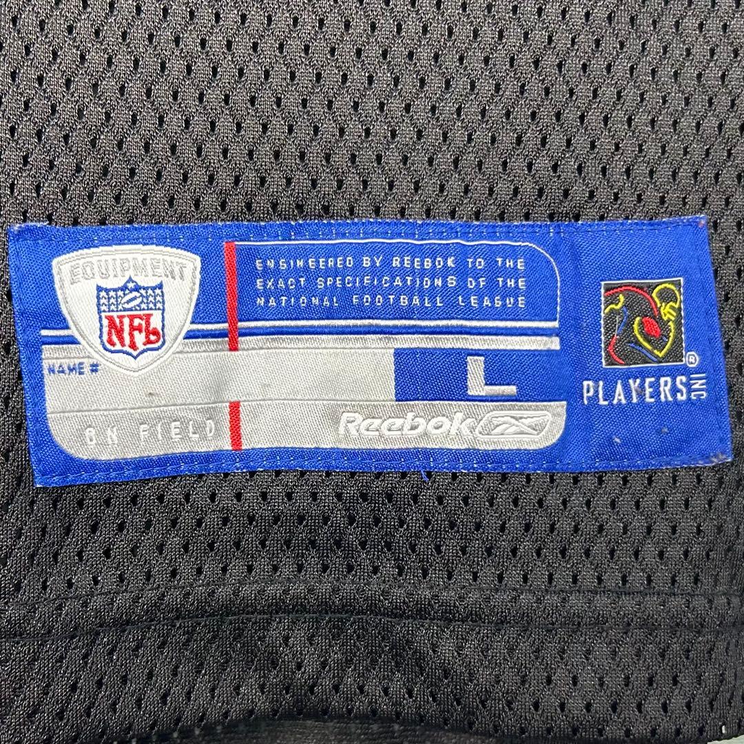 リーボック NFL プリントチームロゴ レイダース ゲームシャツ L 5460