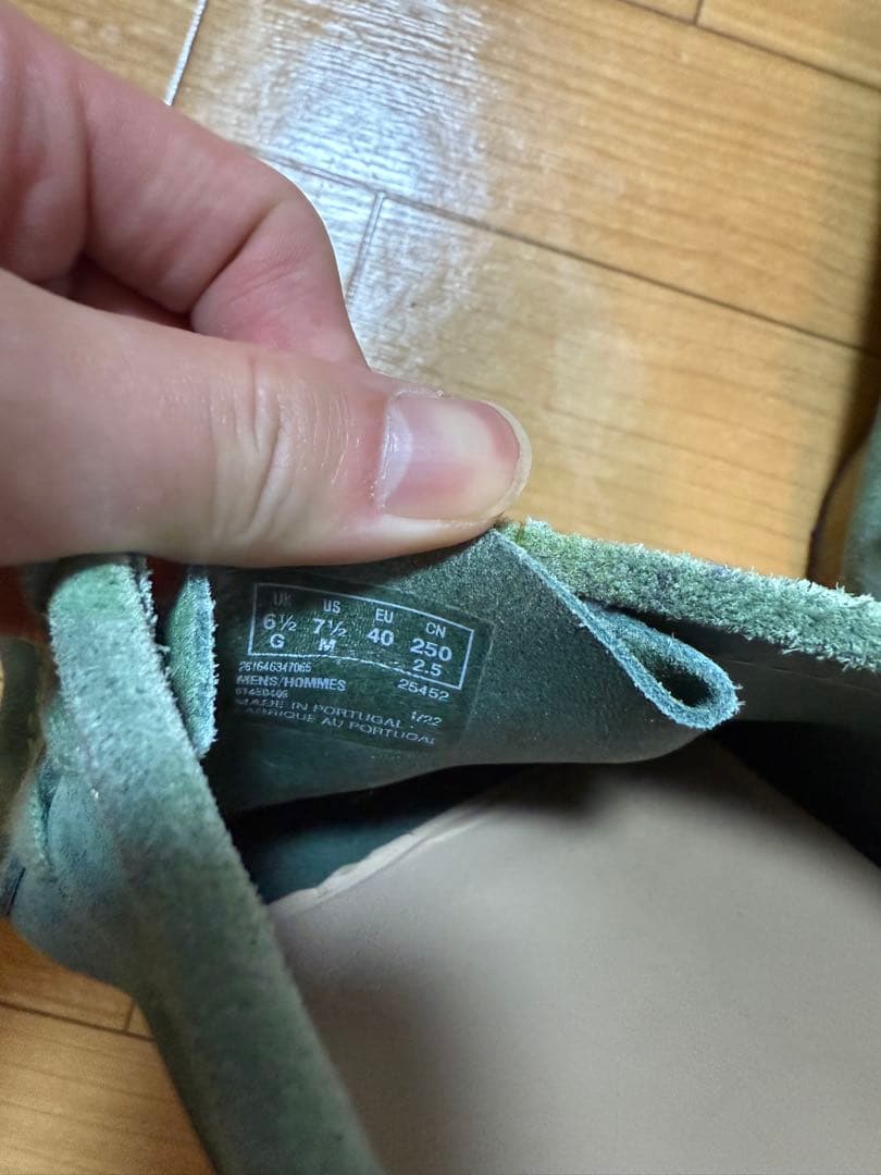 Clarks ワラビー 25.5cm