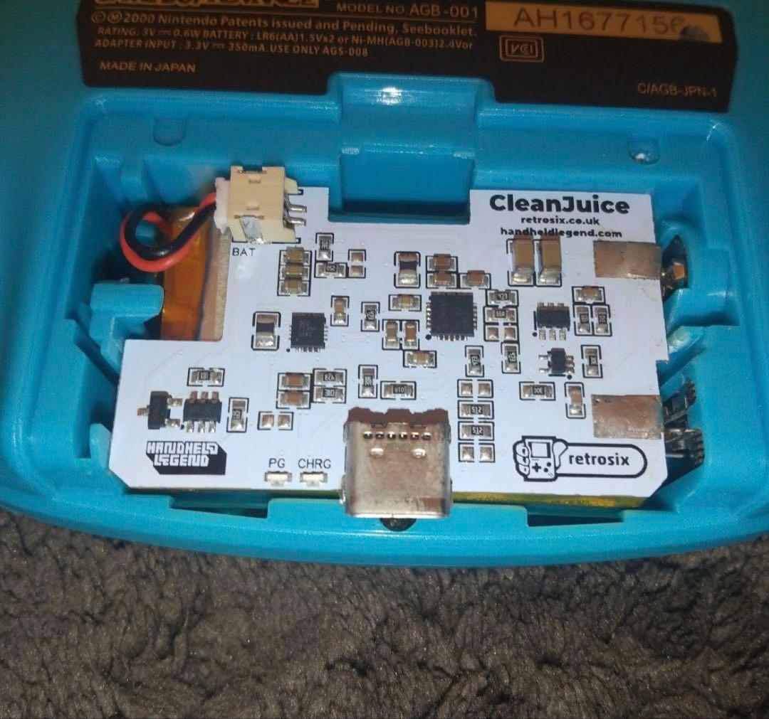 GBA ゲームボーイアドバンス　IPS Type-C フシギバナ