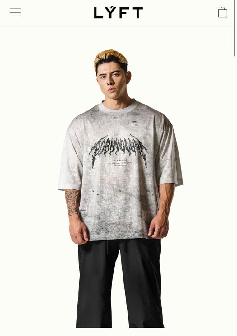 【GOAT】LYFT DEATH L Tシャツ M