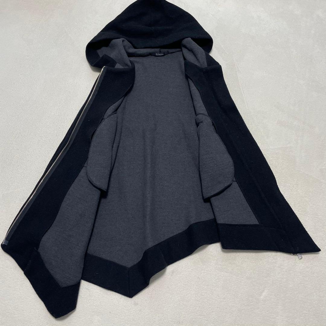 リミフゥ ヨウジヤマモト Sheep pile Asymmetry Coat S