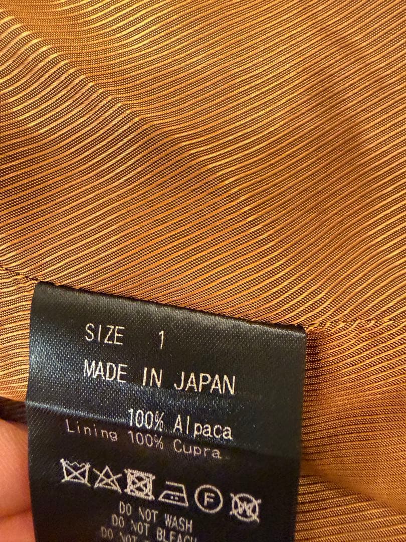 MARKAWARE ロガージャケット　アルパカツイードジャケット サイズ1