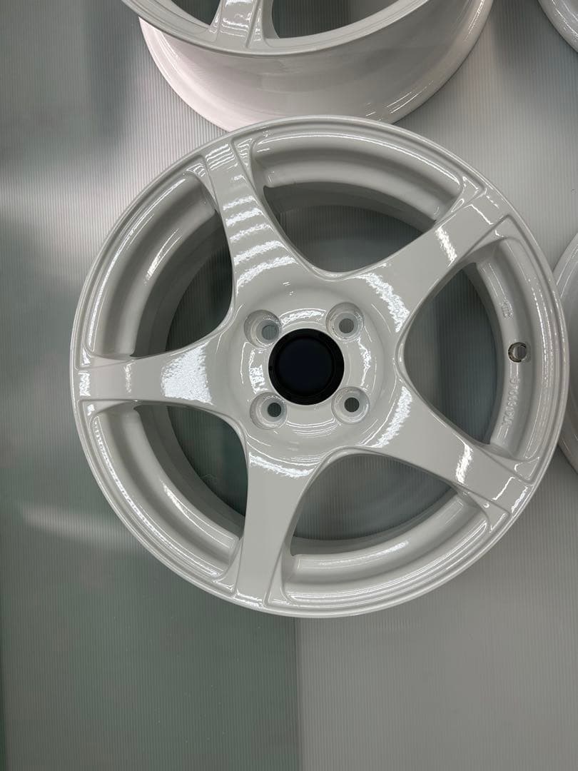最終値下げ！A①アルミ15×6J 4穴PCD100 ＋43 ワークス カスタム