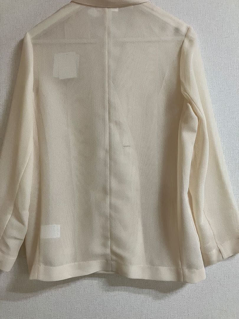 La boutique BonBon メッシュメタルボタンライトジャケット　新品
