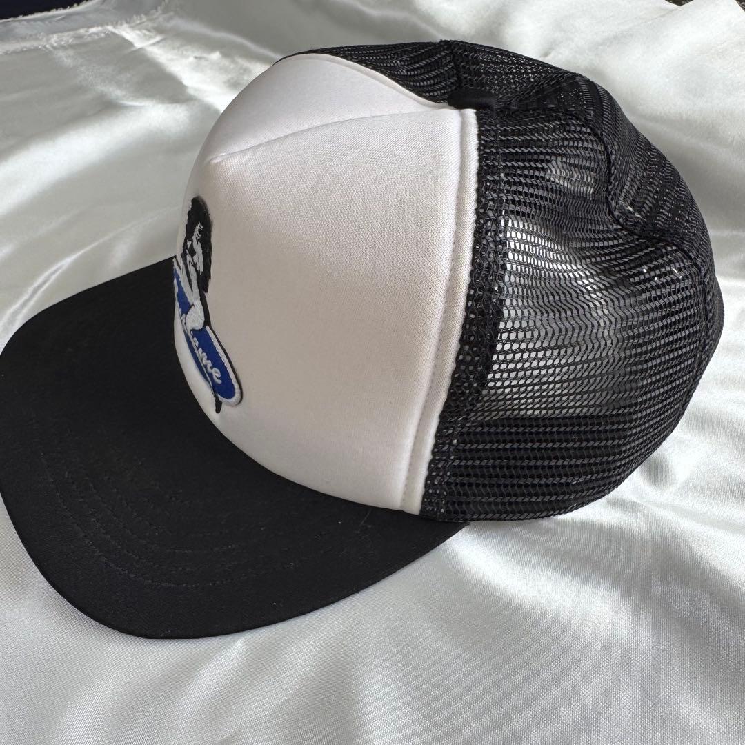 Supreme シュプリーム メッシュキャップ ブラック×ホワイト