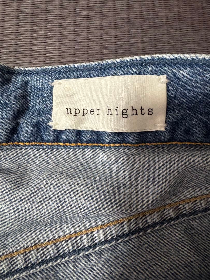 別注upper hights for conteデニムワイドパンツ DEUX2