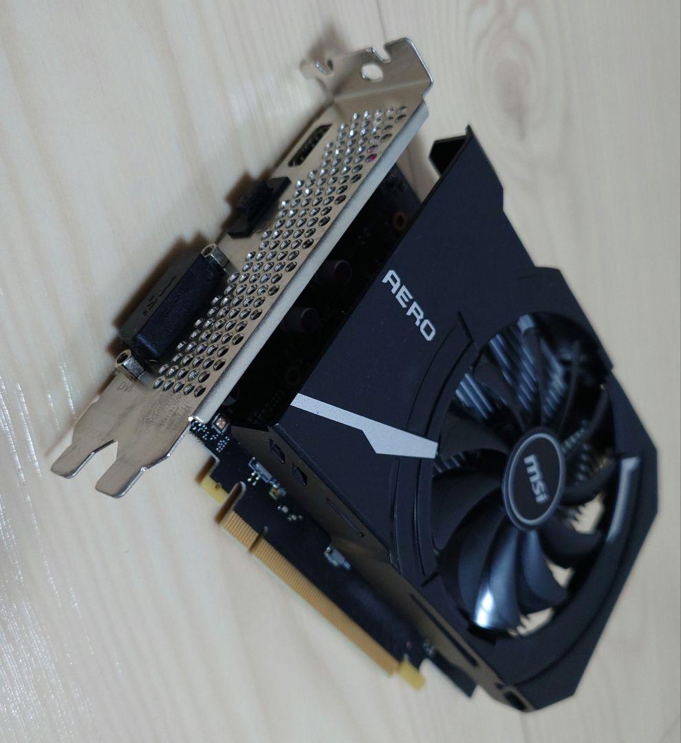 グラフィックボード・グラボ・ビデオカード MSI GeForce GTX 1630 AERO ITX 4G OC