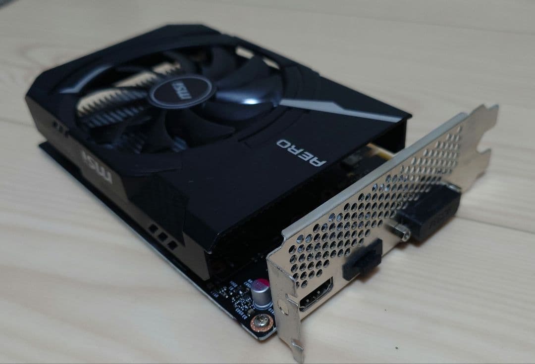 グラフィックボード・グラボ・ビデオカード MSI GeForce GTX 1630 AERO ITX 4G OC