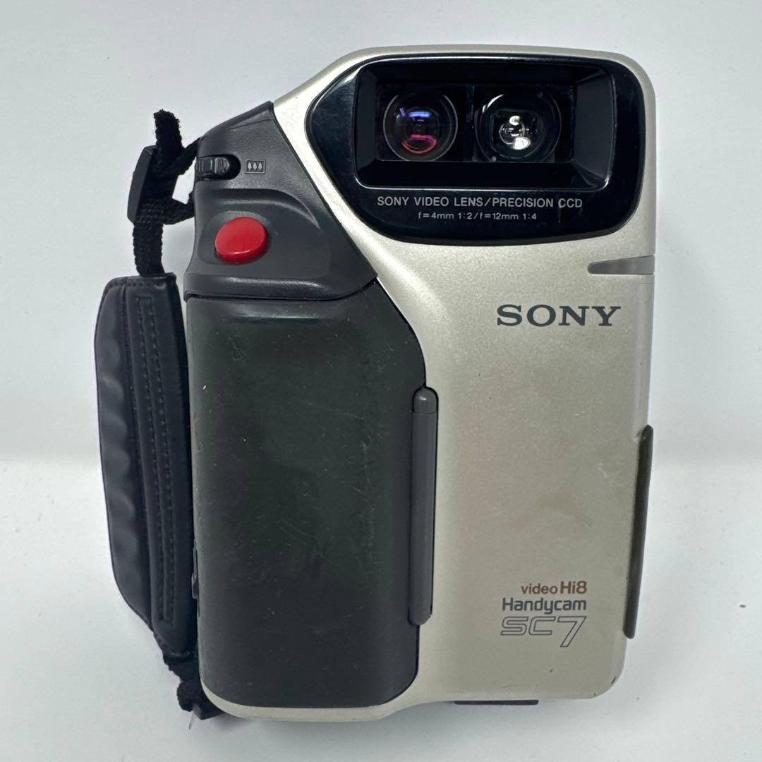 ジャンク　SONY CCD-SC7 液晶ハ​​ンディカン Hi8 ビデオカメラ