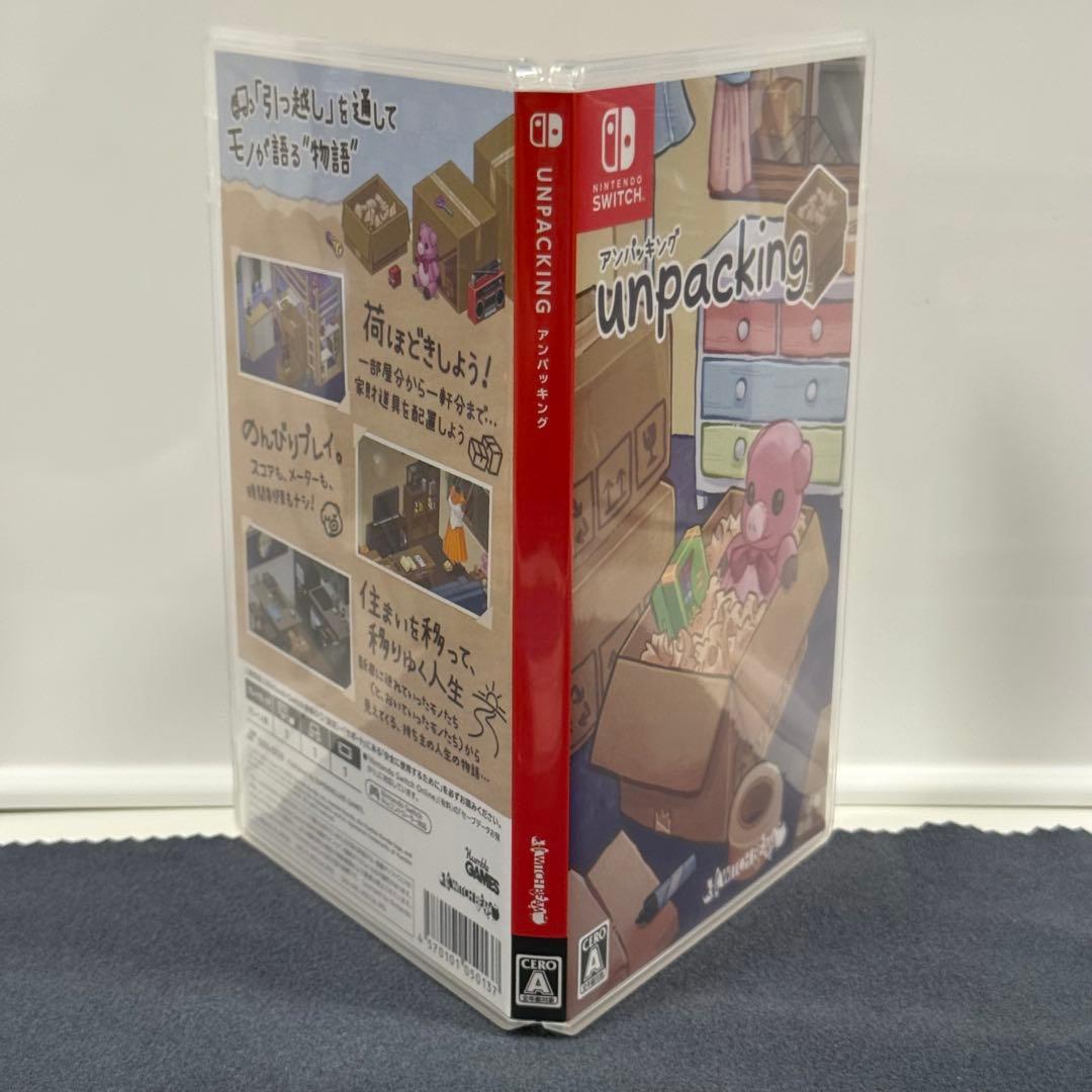 【ほぼ新品・特典付き】unpacking （アンパッキング） 初回限定版