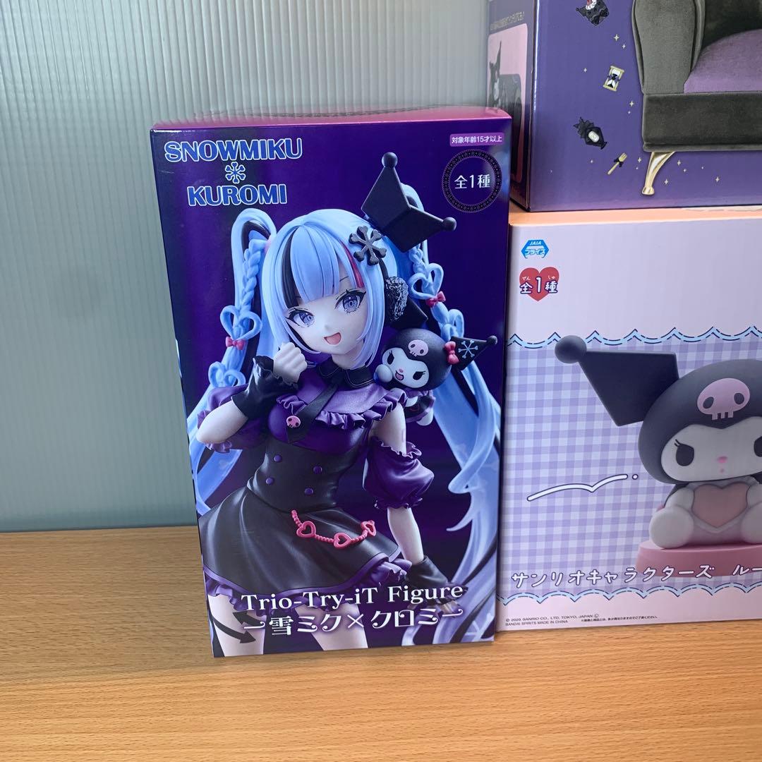 プライズ　クロミ雪ミク＆Kuromi 20周年記念 セット
