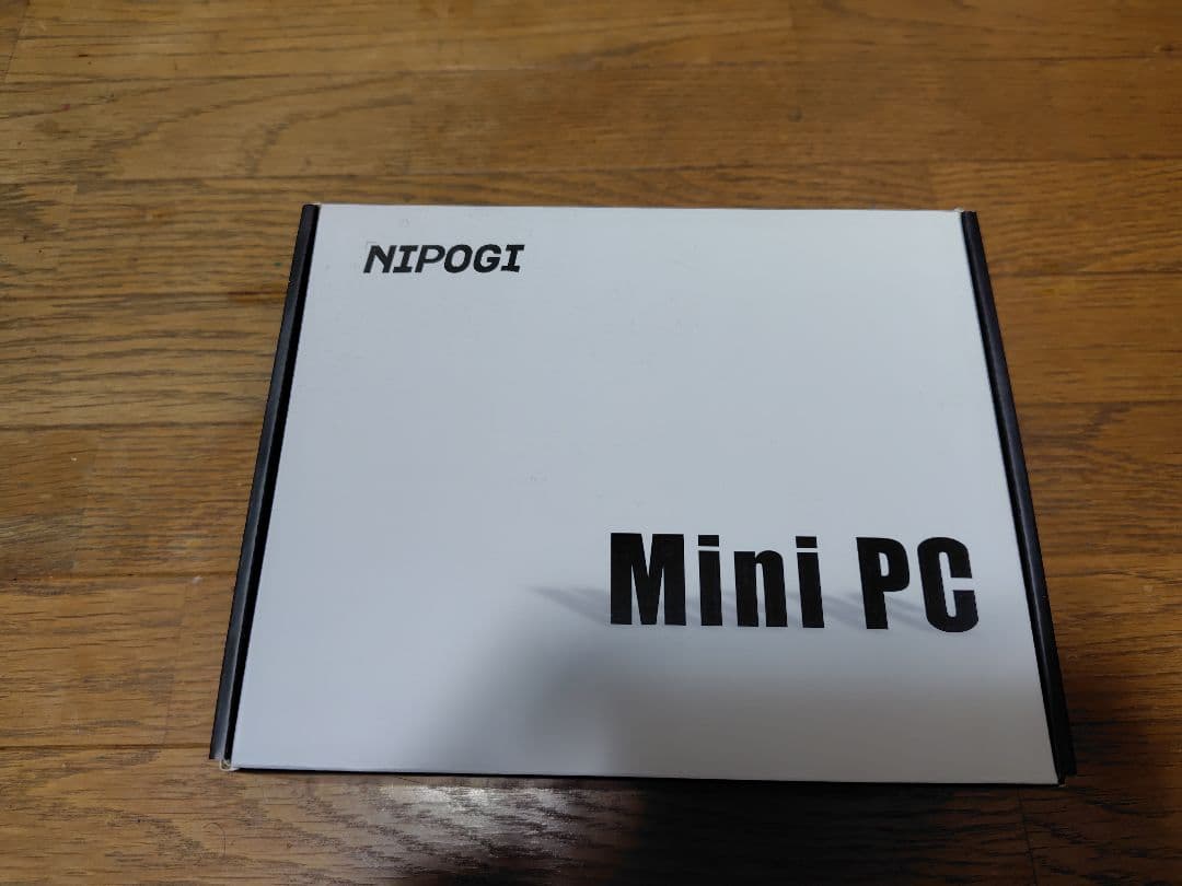 NIPOGIミニPC Intel N95/16GB RAM/512GB ROM