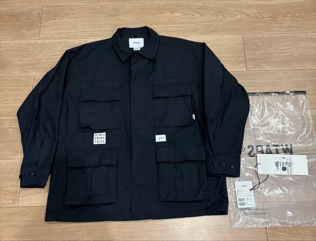 WTAPS JMOD シャツジャケット NAVY Lサイズ　ダブルタップス