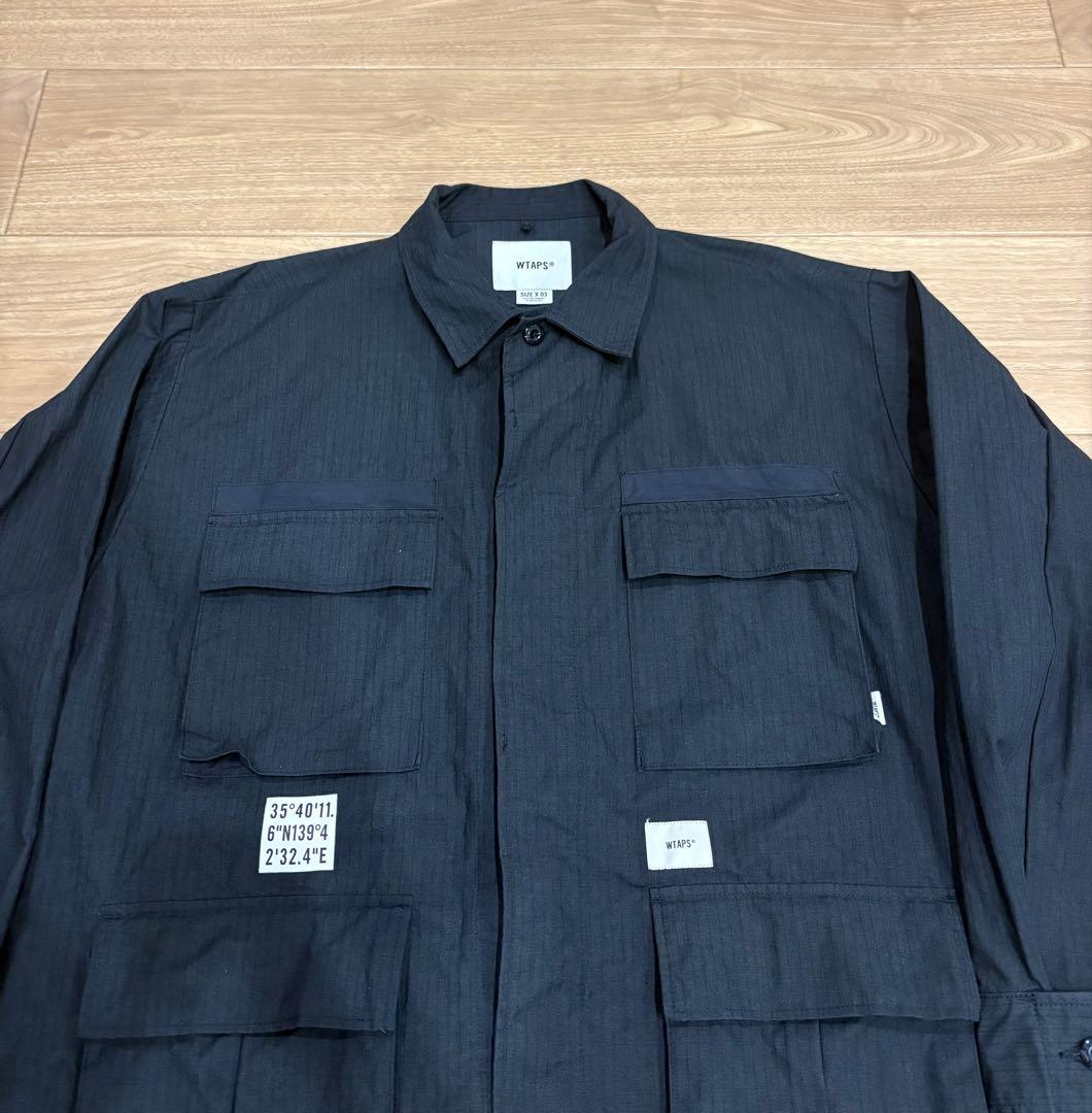 WTAPS JMOD シャツジャケット NAVY Lサイズ　ダブルタップス