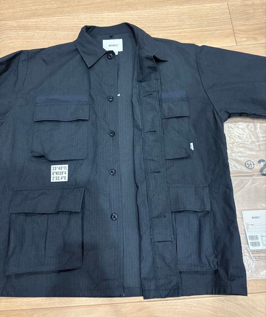 WTAPS JMOD シャツジャケット NAVY Lサイズ　ダブルタップス