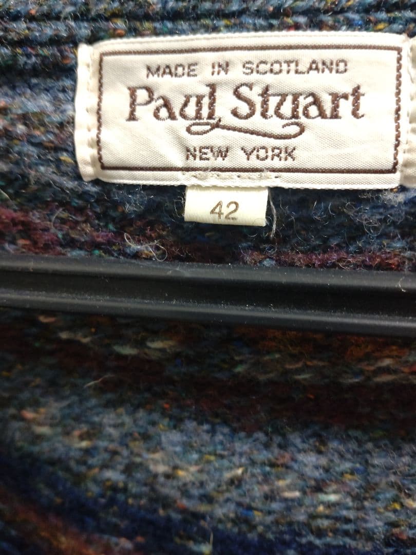 Paul Stuart ウールベスト 42サイズ スコットランド製