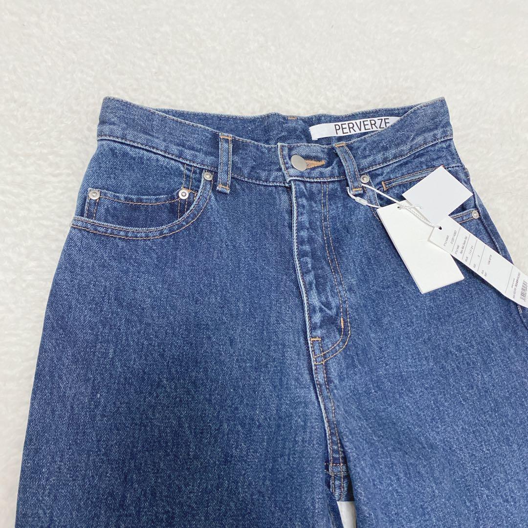 PERVERZE Nano Mist Denim-flair デニムパンツ