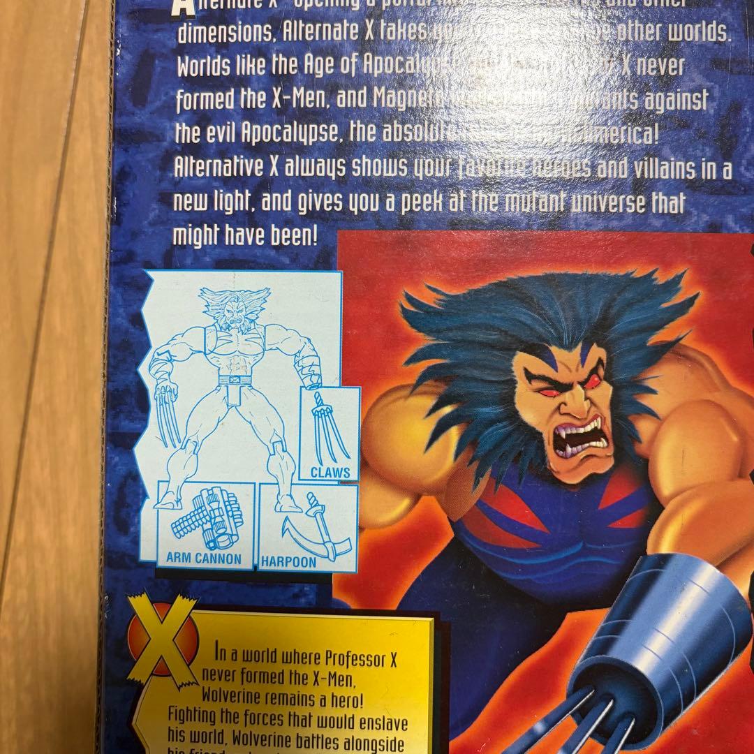 X-MEN ウルヴァリン デッドプール　フィギア　90s marvel