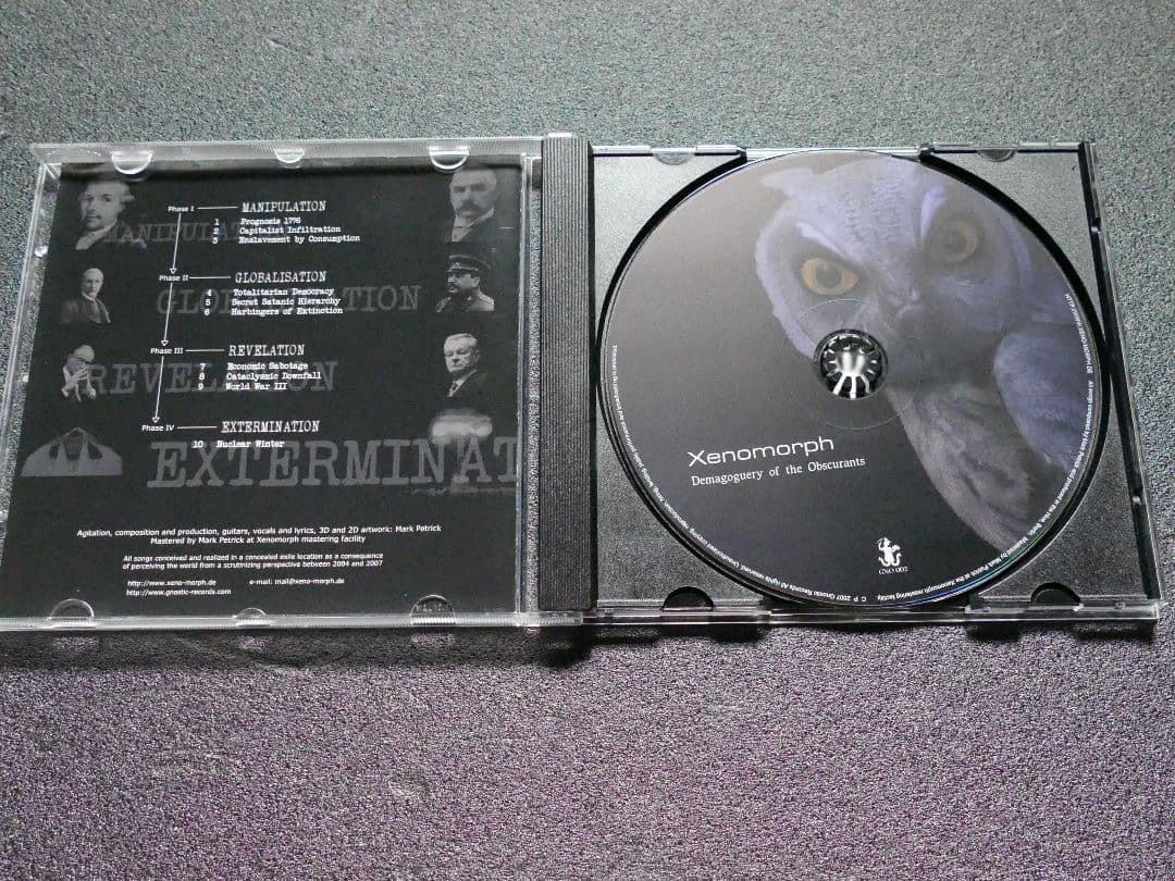 洋楽 Xenomorph Demagoguery of the Obscurants