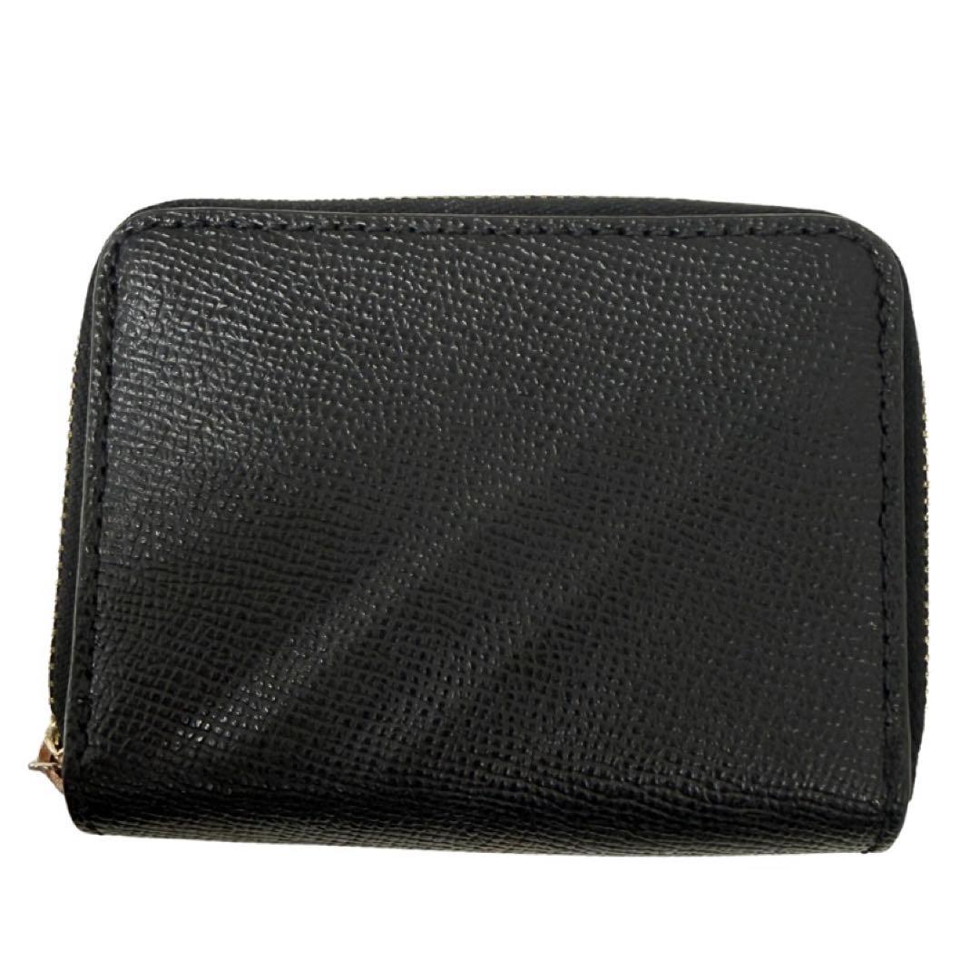 美品✨COACH ブラック 三つ折り財布