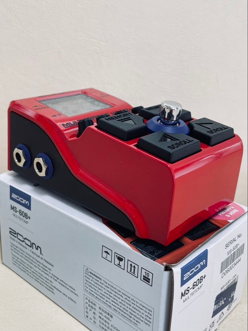 zoom（ズーム）MS-60B＋ ベースエフェクター