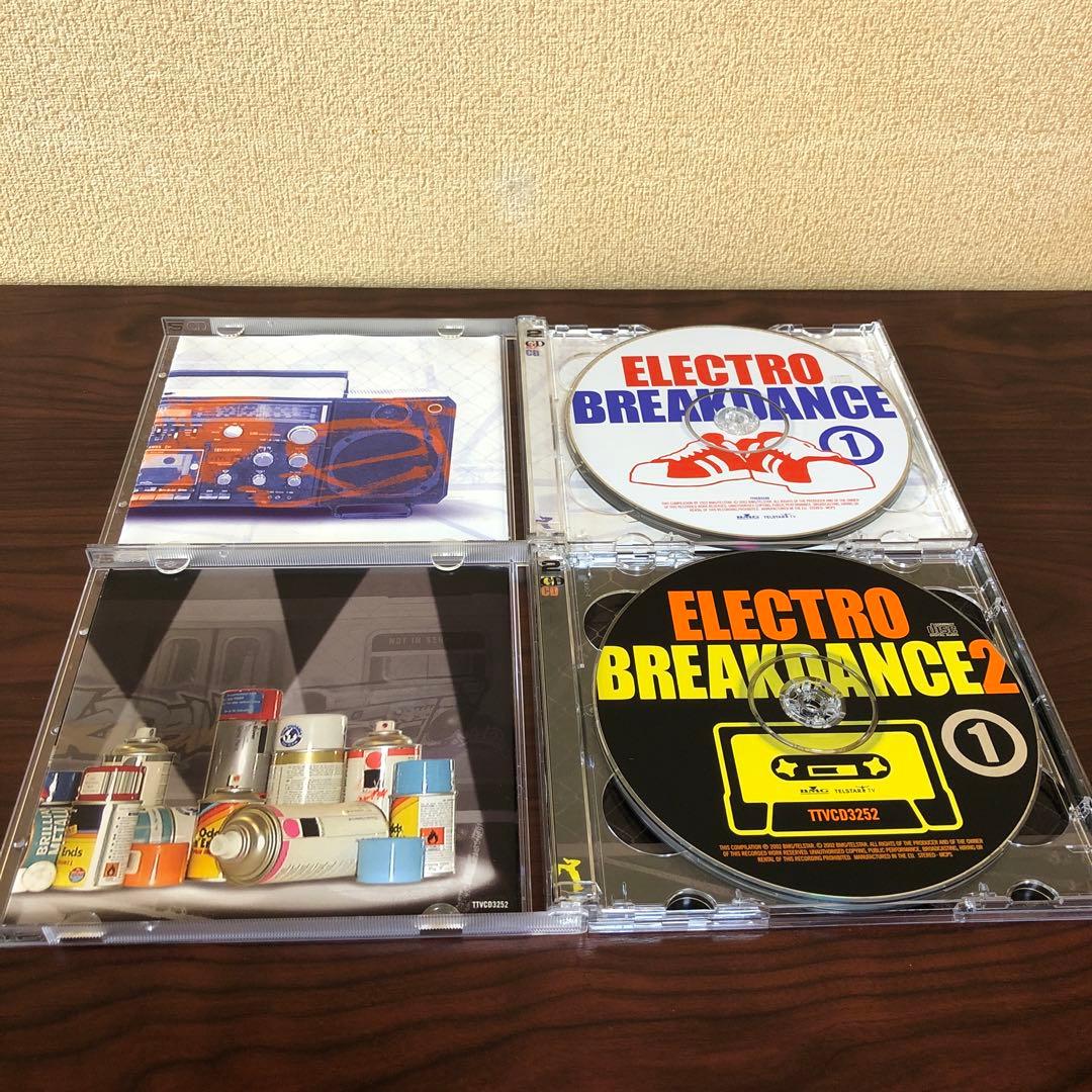 CD☆2枚／輸入盤／ELECTRO BREAKDANCE 1.2／2枚組