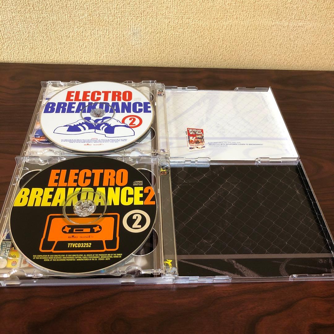 CD☆2枚／輸入盤／ELECTRO BREAKDANCE 1.2／2枚組
