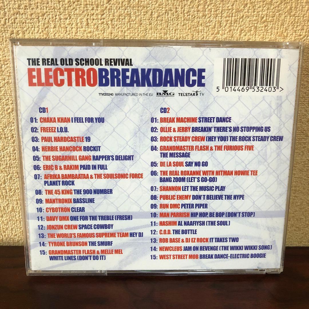 CD☆2枚／輸入盤／ELECTRO BREAKDANCE 1.2／2枚組