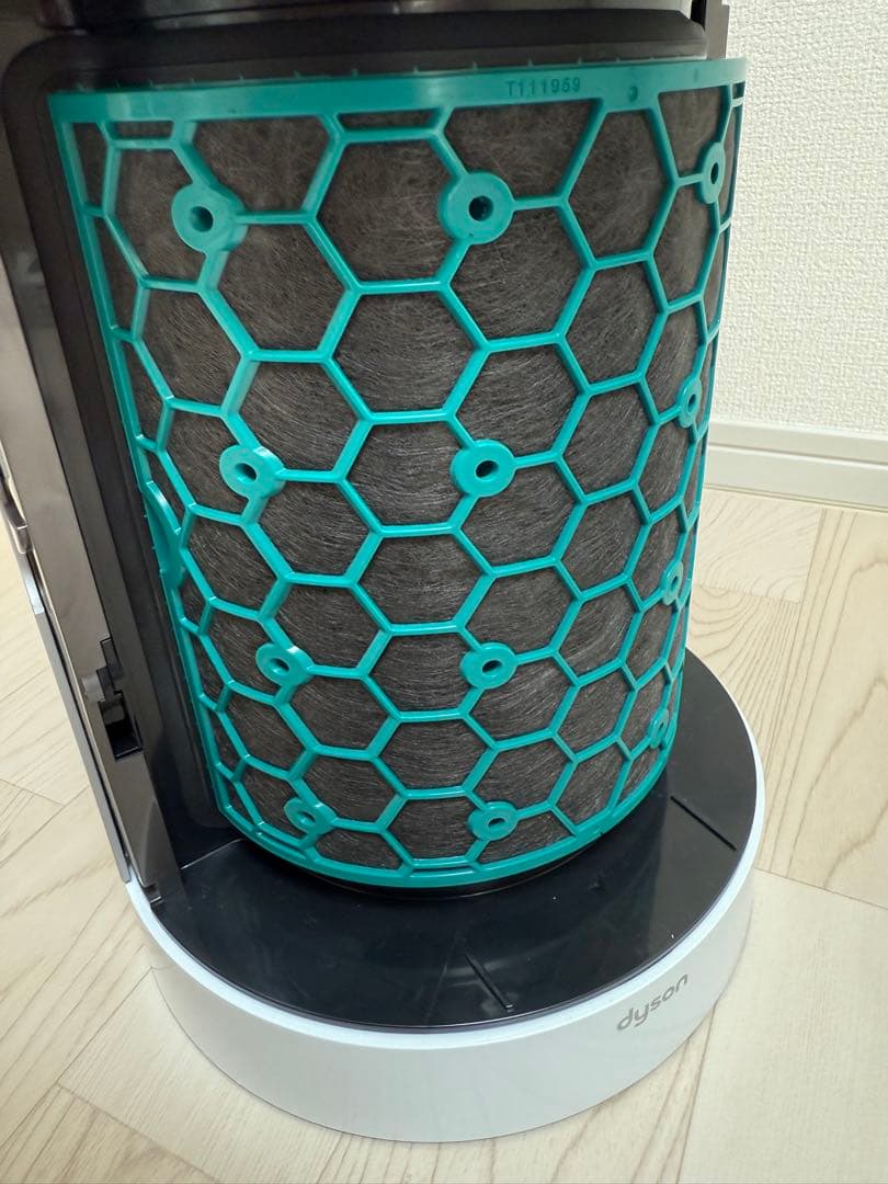 ダイソン　空気清浄機付き扇風機　コード無し　羽なし　白　Dyson