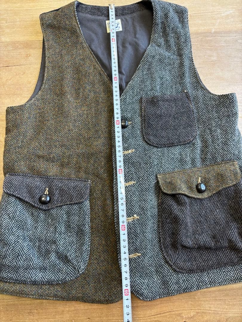orSlow　ウール　ベスト　ジレ　日本製