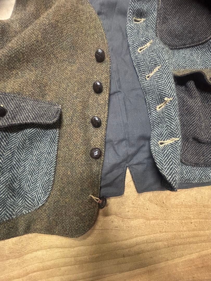 orSlow　ウール　ベスト　ジレ　日本製