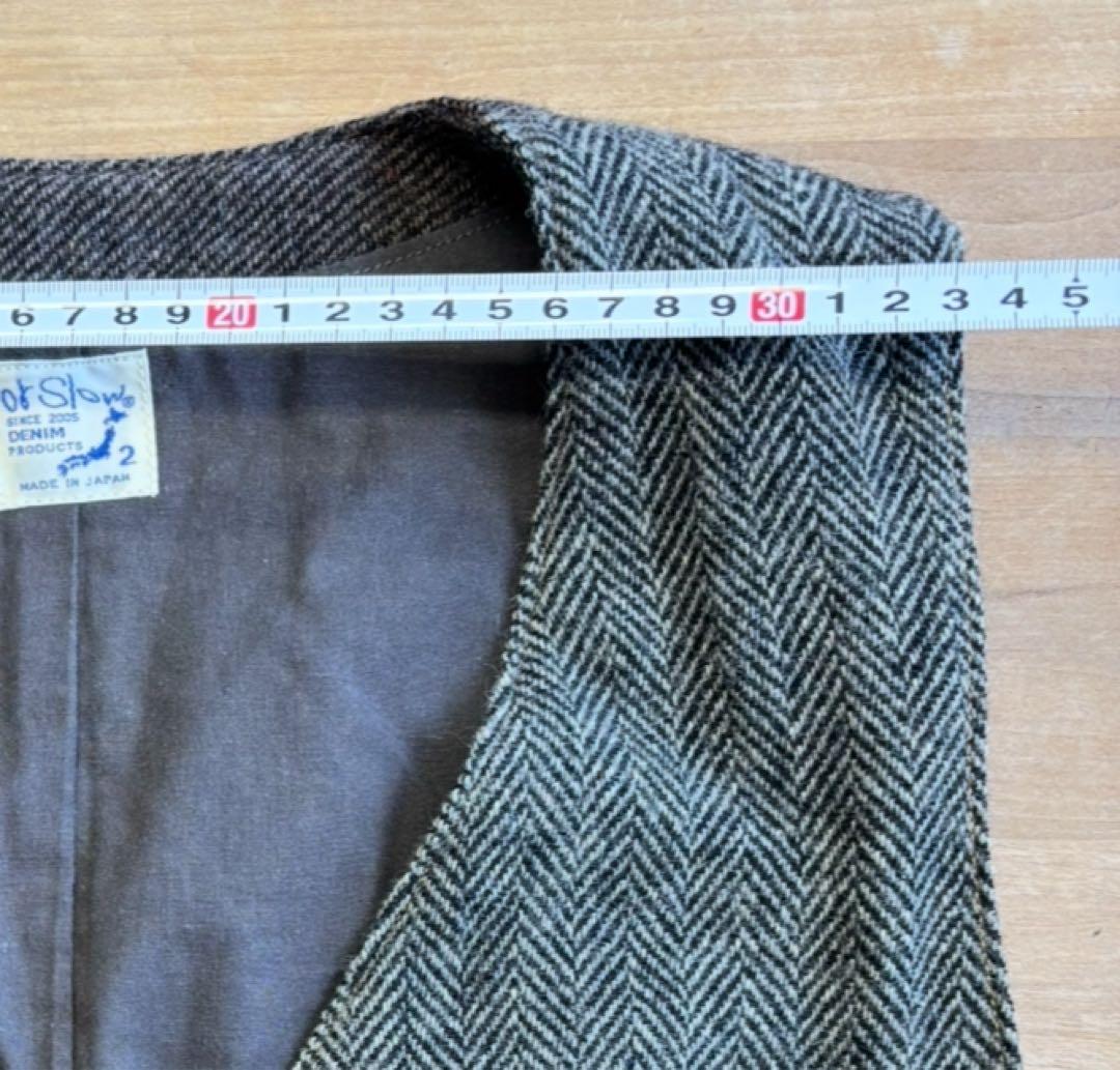 orSlow　ウール　ベスト　ジレ　日本製