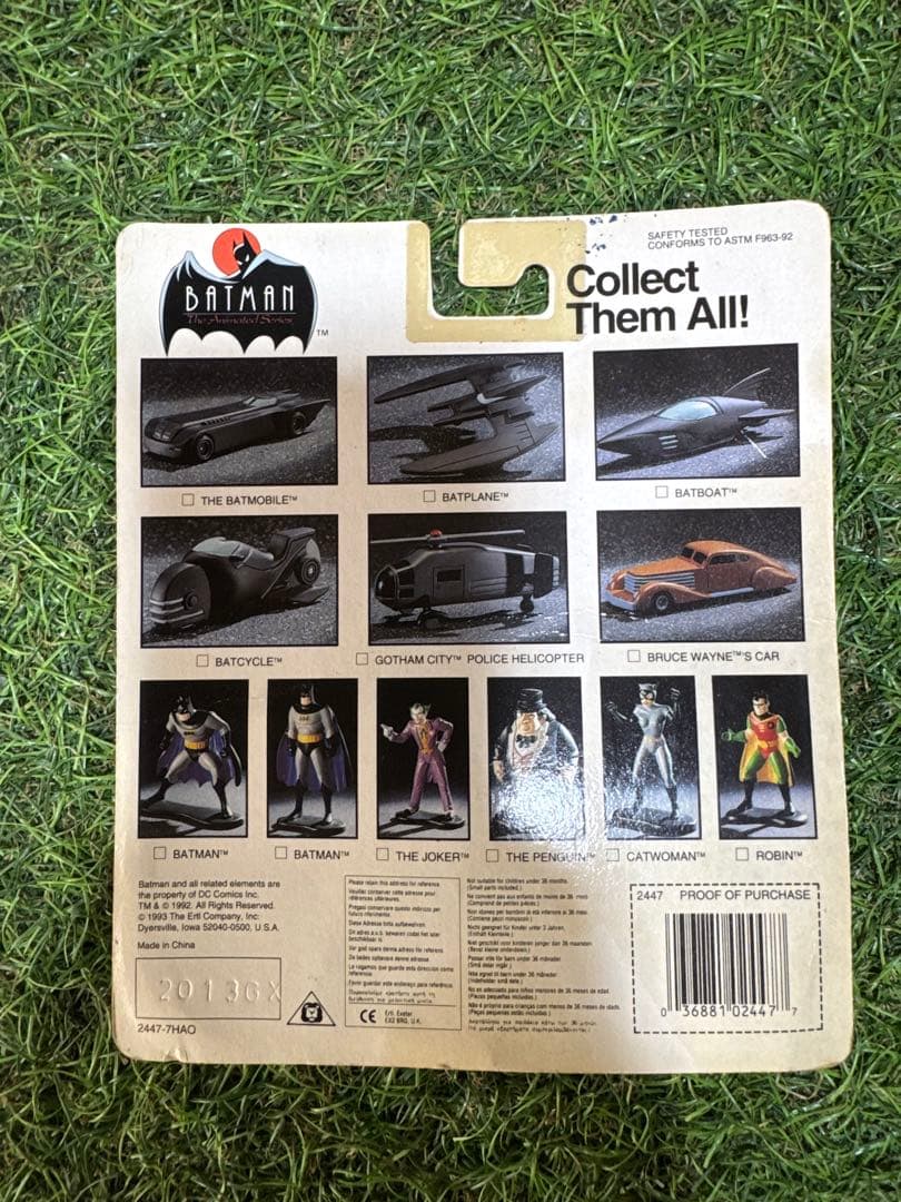 2点Vintage 1992 & 1993 バットマン & バットモービル
