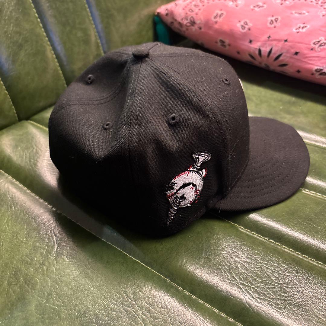Supreme ブラック ベースボールキャップ7.2/1