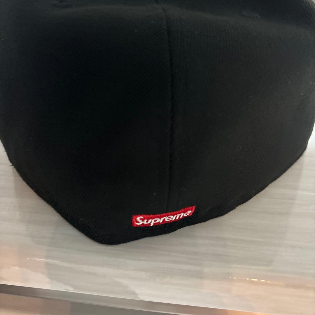 Supreme ブラック ベースボールキャップ7.2/1