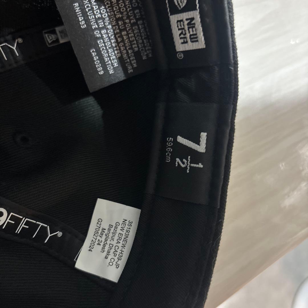 Supreme ブラック ベースボールキャップ7.2/1