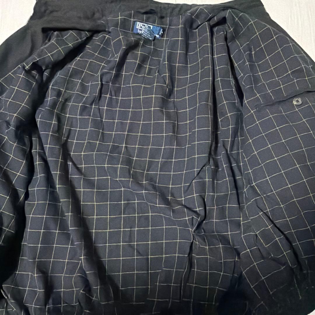 90s Polo by Ralph Lauren ピーチスキン スイングトップ