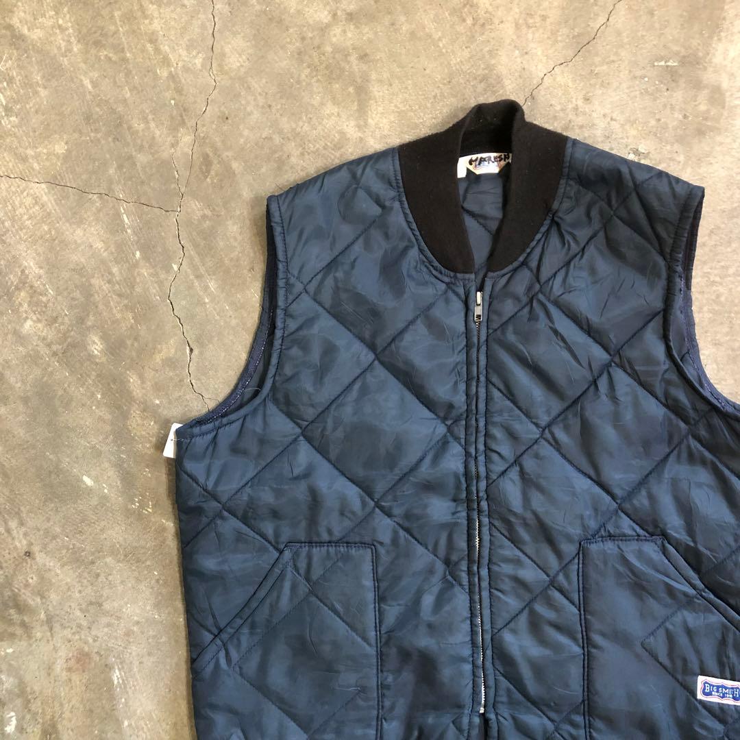 8T7318 BIG SMITH キルティングベスト　90's 古着