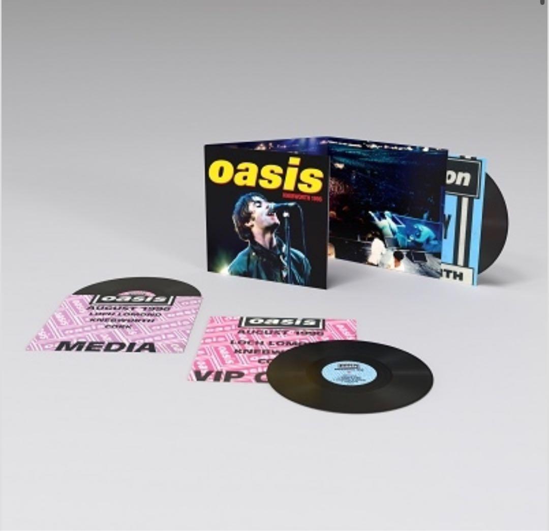 【日本語帯】Oasis ネブワース1996 アナログレコードLPオアシス
