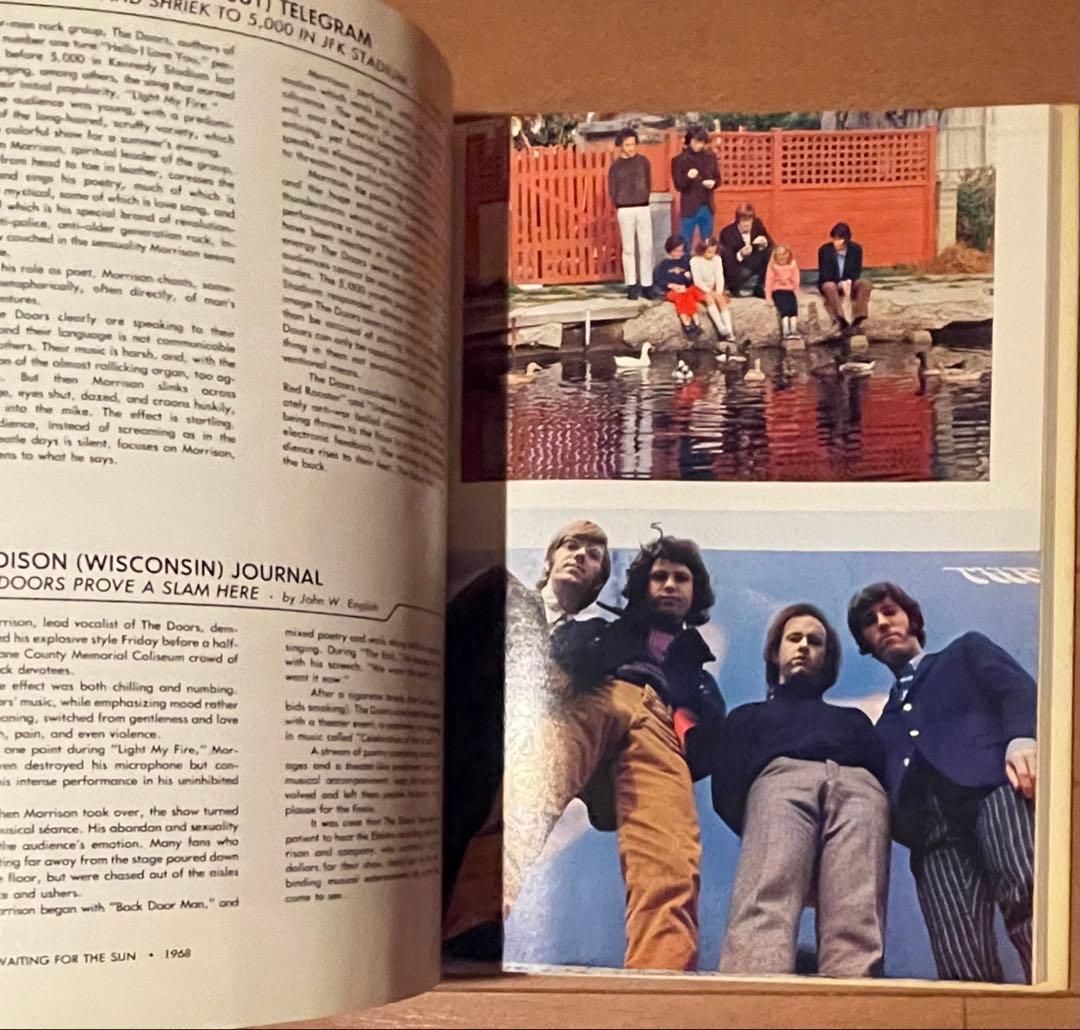 US洋書　1stプレス　THE DOORS サイン&ポスター、ポストカード付