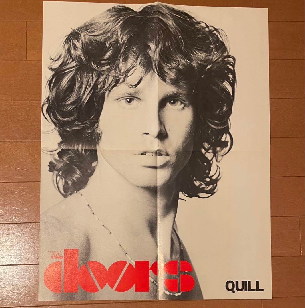 US洋書　1stプレス　THE DOORS サイン&ポスター、ポストカード付