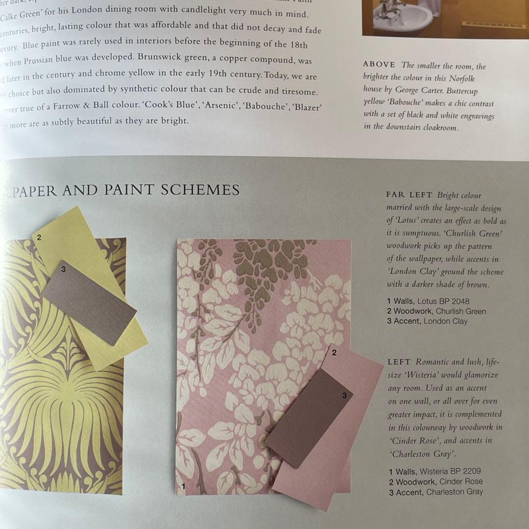 Farrow & Ball: Living with Colour インテリア