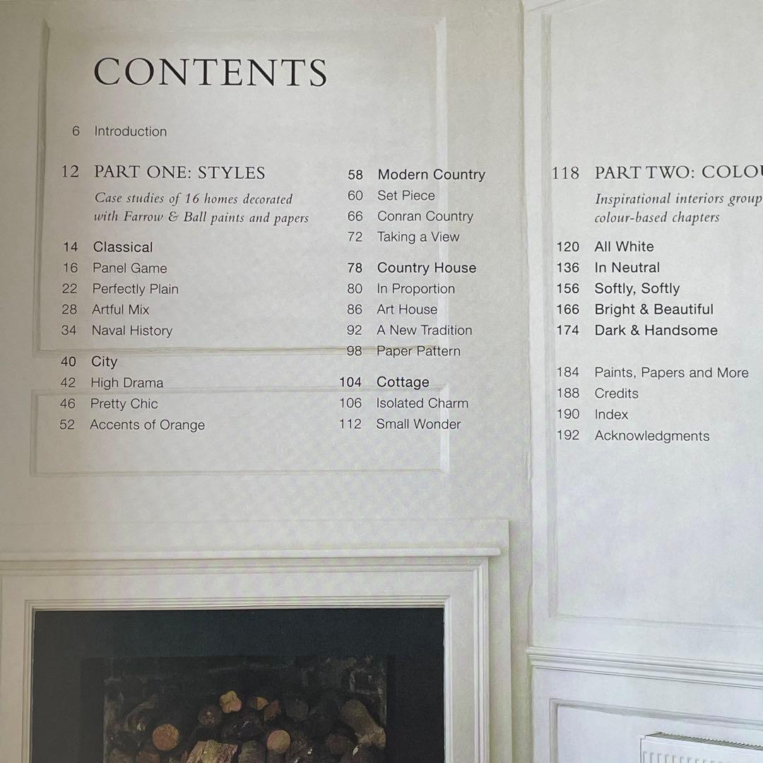 Farrow & Ball: Living with Colour インテリア